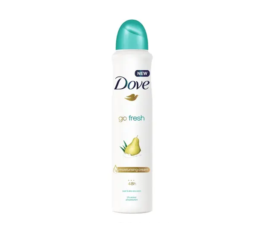  اسپری ضد تعریق داو مدل گلابی 250ml 