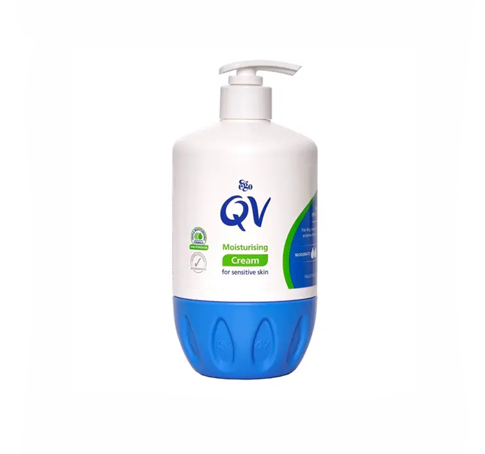 کرم مرطوب‌کننده پوست حساس کیووی (QV)    